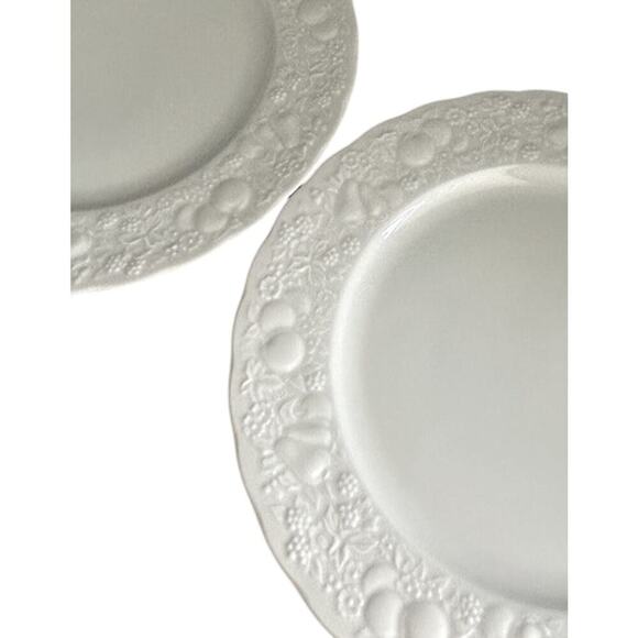 (3) Harmony House 10” Dinner Plates "BOUNTY" Fine China 3516 Japan Vintage Fruit - Picture 6 of 6